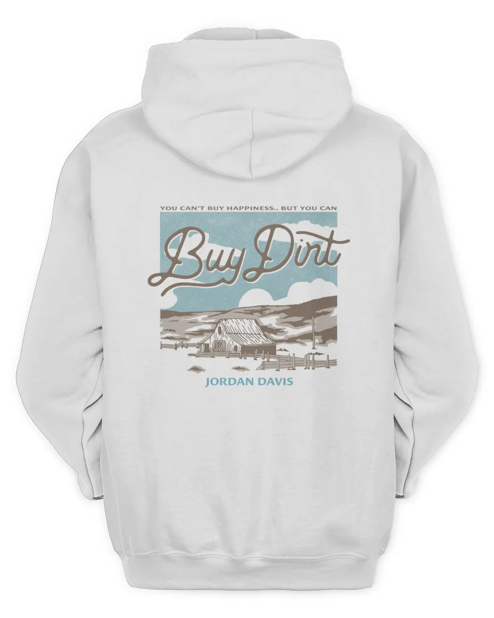 Jordan Davis Merch Ivory Buy Dirt Scenic Hoodie, Premium Hoodie, Fan Hoodie